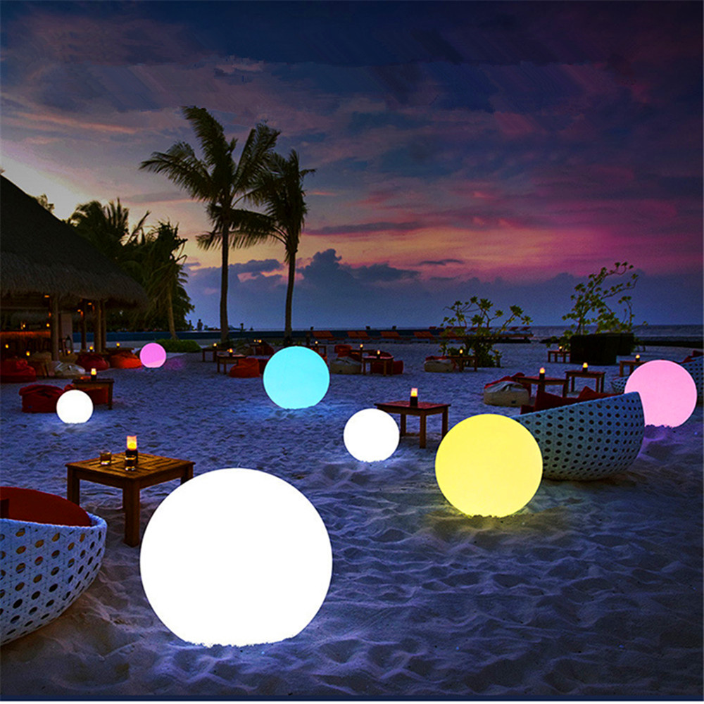 Outdoor Lighting In Ground - Wiederaufladbares LED-Leuchtkugellicht für Kinder und Erwachsene,