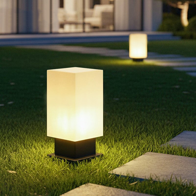 Outdoor Lighting Lamps - Leuchtende Stehlampe für den Hof, Solar-LED-Außenbeleuchtung,