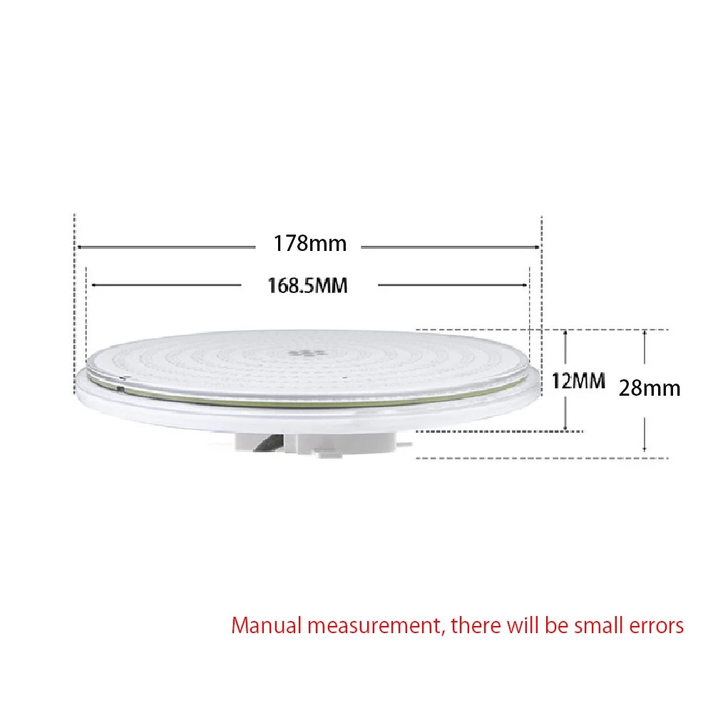 Pond Light Submersible - 25 W RGB-LED-Schwimmbadleuchte, 30 W, 35