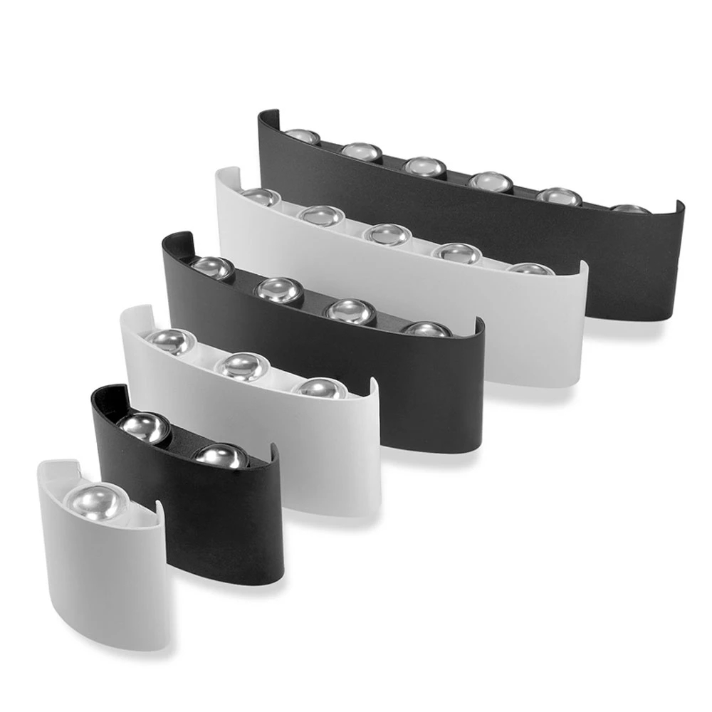 Xl Outdoor Lighting - LED-Wandleuchte aus Aluminium, wasserdicht, für den