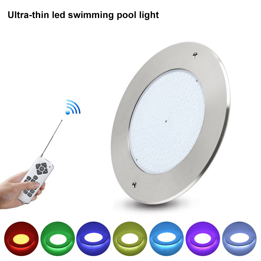 Pond Light Submersible - Ultra dünne LED-Schwimmbad Lichter Harz gefüllt