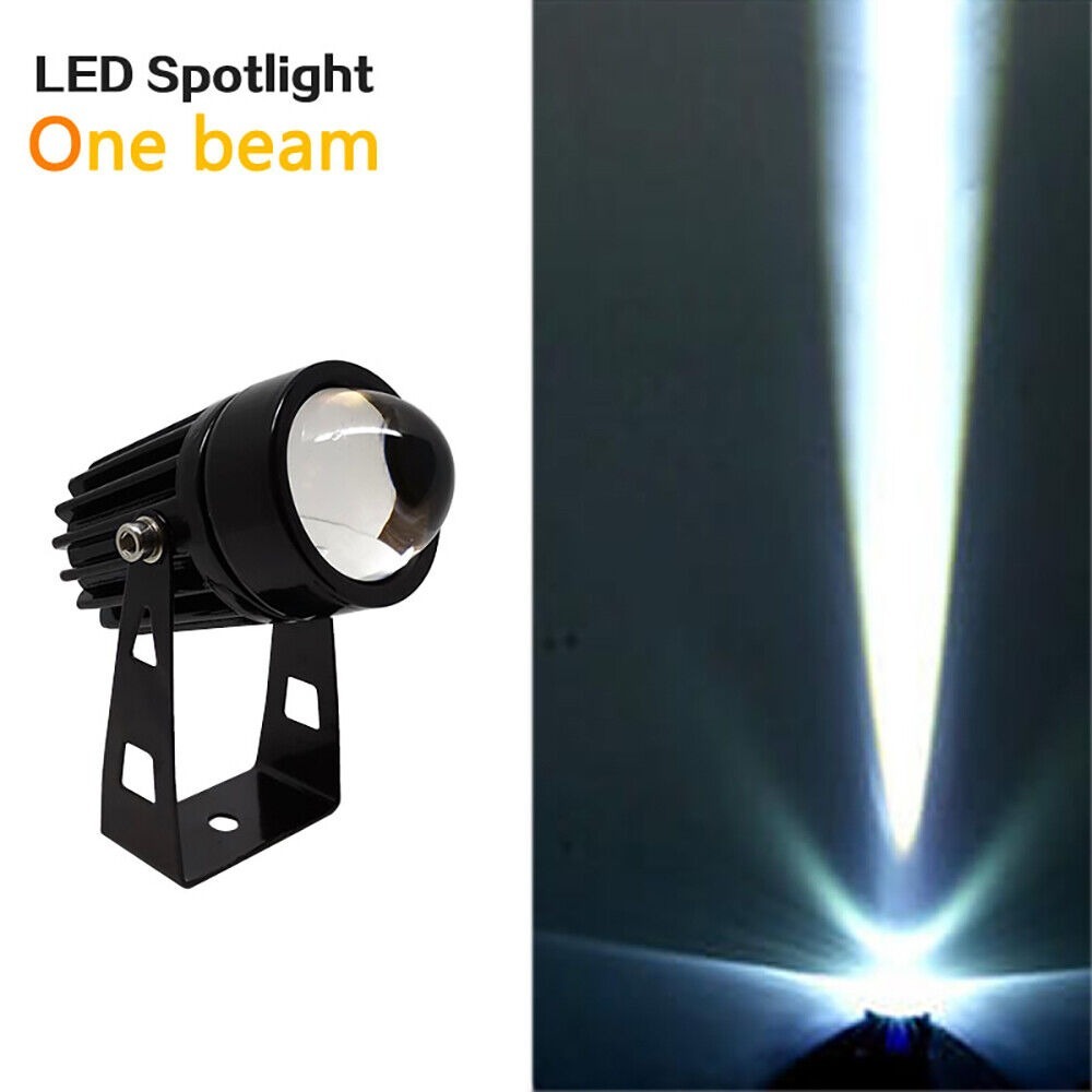 Xl Outdoor Lighting - Tragbare wasserdichte LED-Rasenleuchte mit schmalem Strahl,