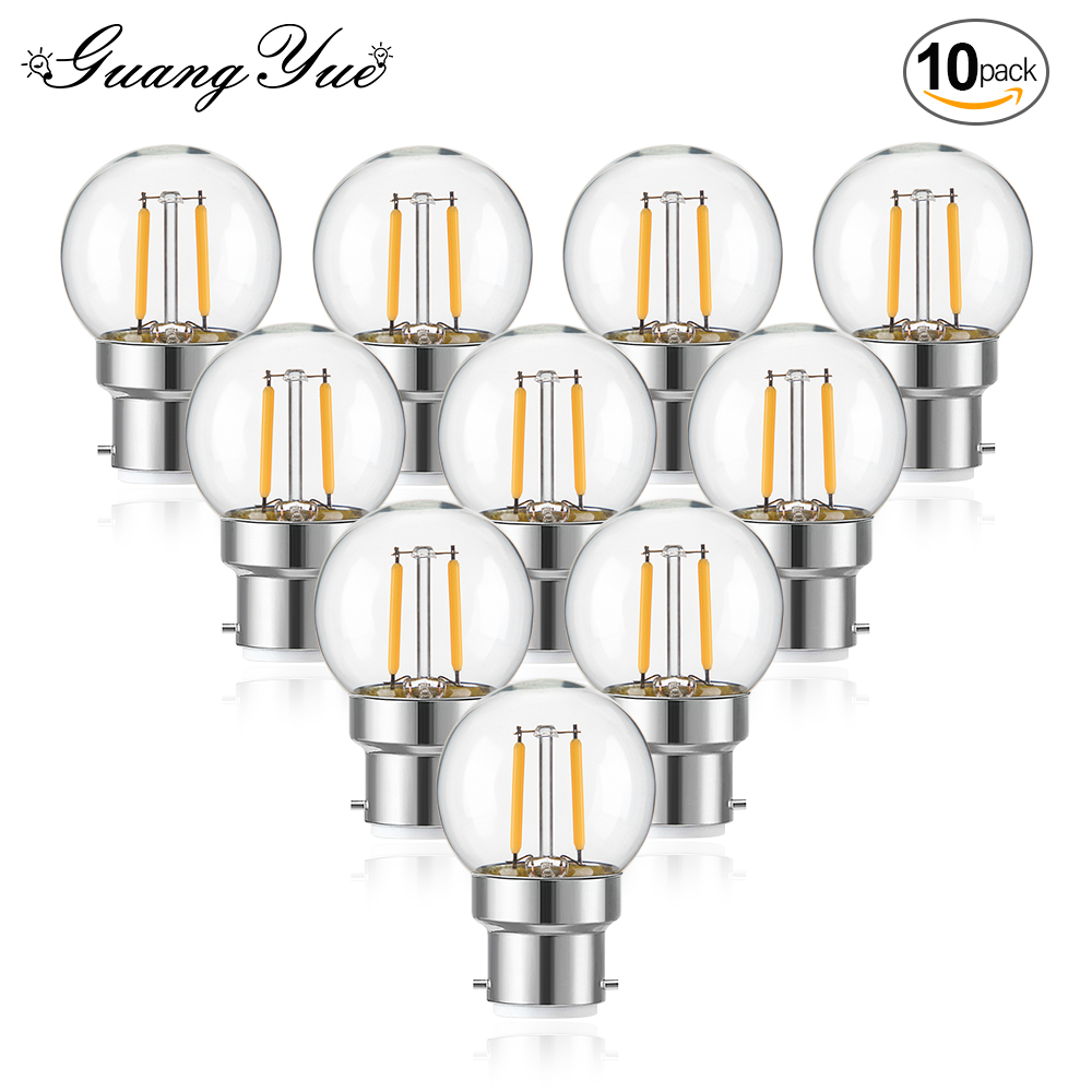Outdoor Lighting Replacement Parts - Vintage G40 B22 Dimmbare LED-Birne 220V