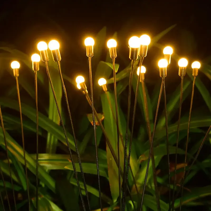 Outdoor Lighting In Ground - Solare Außenwegbeleuchtung Wasserdicht 6/8/10 Köpfe LED-Betriebene