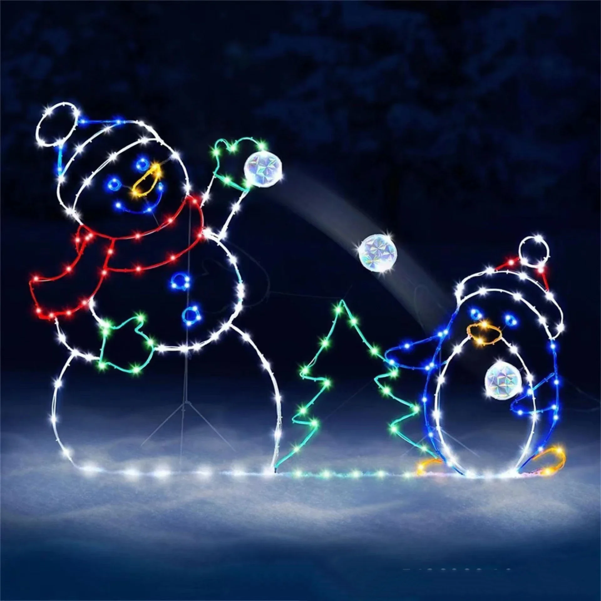 Animiertes Schneeballlicht, LE – Outdoor Lighting In Ground Bewertung und Preis