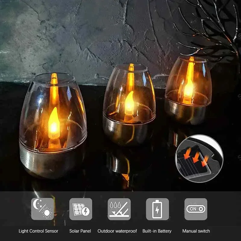 LED Solar Kerzen Licht Flammen – Outdoor Lighting Gazebo Bewertung und Preis