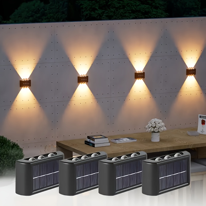 LED Solarleuchte für Außen, Wa – Outdoor Lighting Lamps Bewertung und Preis
