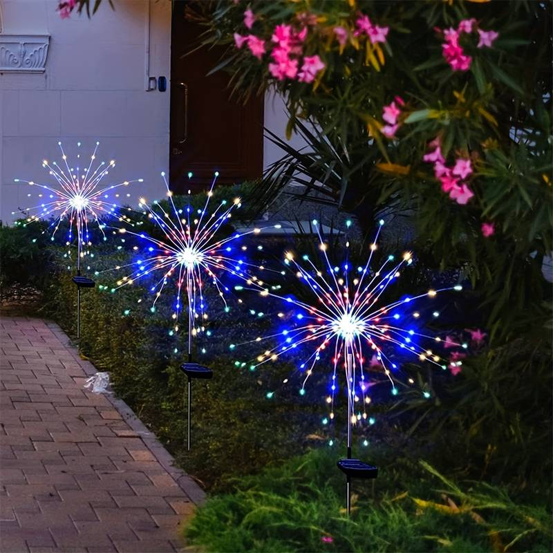 Solar Feuerwerk Lichter Im Fre – Outdoor Lighting In Ground Bewertung und Preis