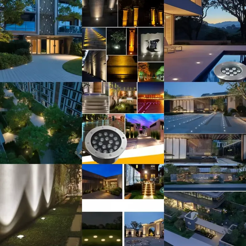 Wasserdichte IP67 LED-Bodenleu – Outdoor Lighting In Ground Bewertung und Preis