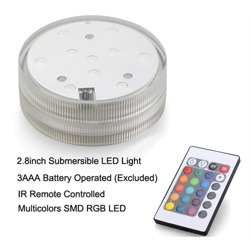 3AAA batteriebetriebene, tauch – Pond Light Submersible Bewertung und Preis