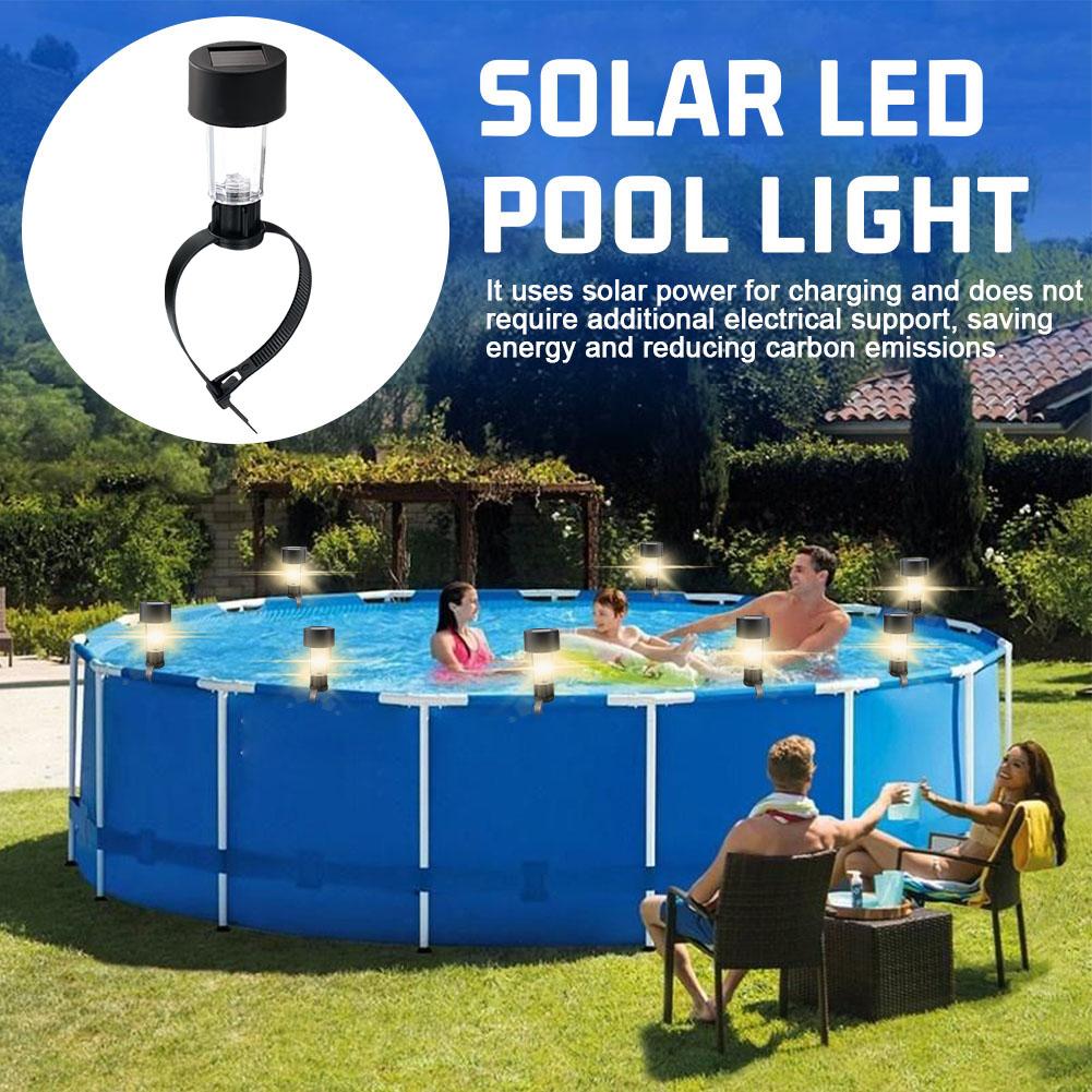 Solarbetriebene LED-Poolbeleuc – Outdoor Lighting In Ground Bewertung und Preis