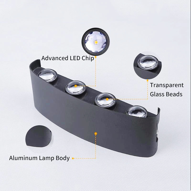LED-Wandleuchte aus Aluminium, – Xl Outdoor Lighting Bewertung und Preis