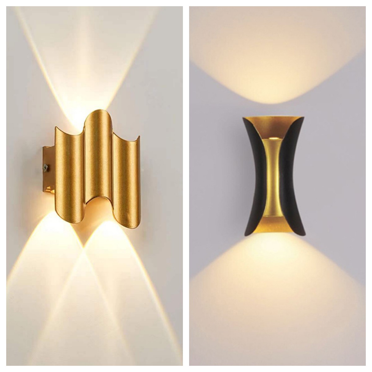 Aluminium Golden Body LED Wand – Xl Outdoor Lighting Bewertung und Preis