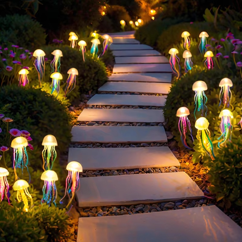 Solar-Gartenleuchten für den A – Outdoor Lighting Jellyfish Bewertung und Preis