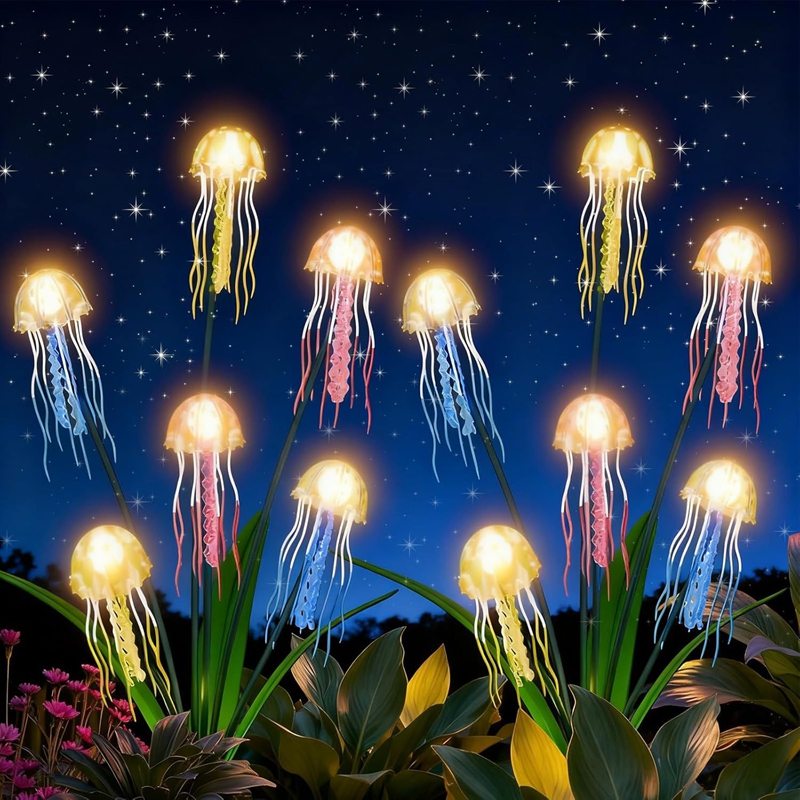 Solar-Gartenleuchten für den A – Outdoor Lighting Jellyfish Bewertung und Preis