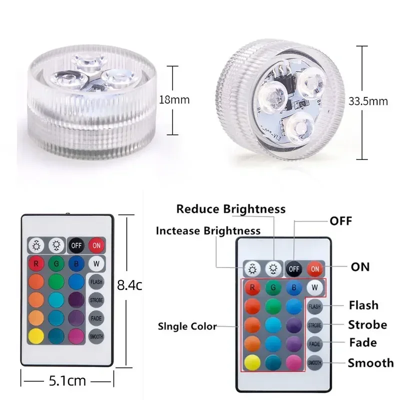 RGB 3/10 LED-Unterwasserlicht  – Pond Light Submersible Bewertung und Preis
