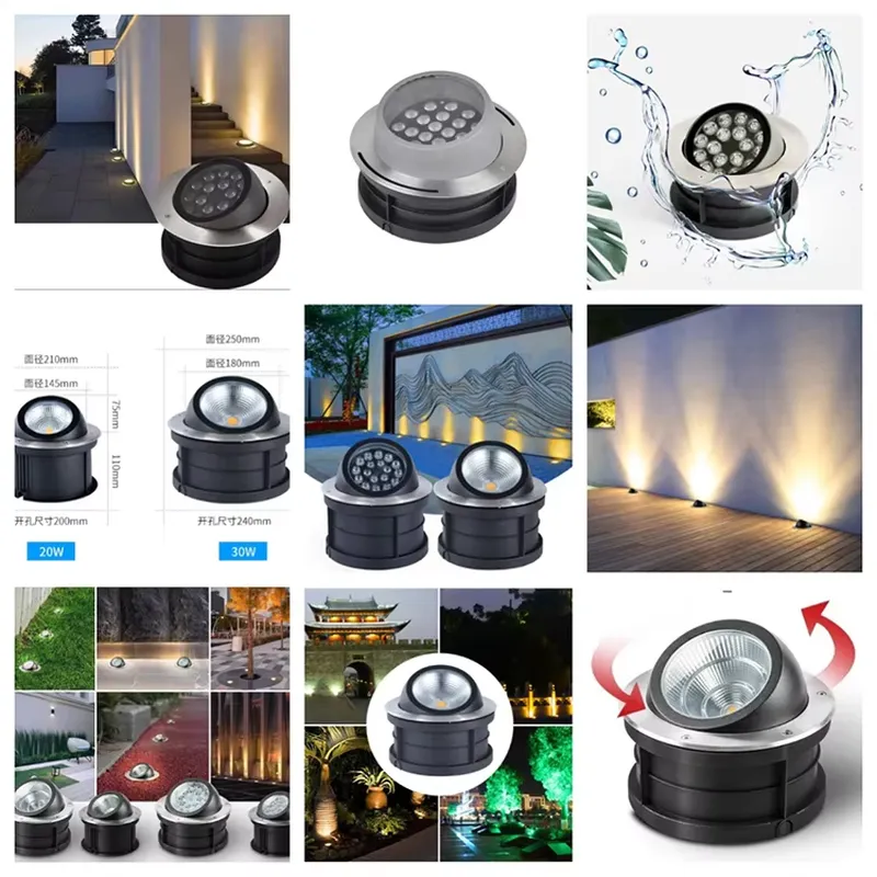 OEM ODM Anpassbare 10W 20W Bod – Outdoor Lighting In Ground Bewertung und Preis