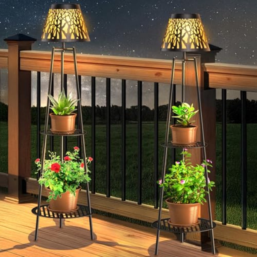 2er-Pack Solar-Bodenleuchte fü – Outdoor Lighting Lamps Bewertung und Preis