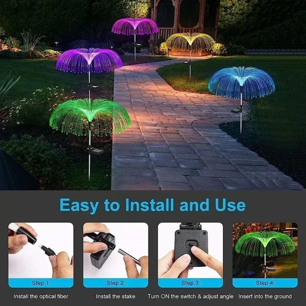 Solar-Gartenleuchten in Qualle – Outdoor Lighting Jellyfish Bewertung und Preis