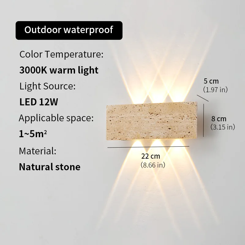 Wabi-sabi LED Wandleuchte Gart – Xl Outdoor Lighting Bewertung und Preis