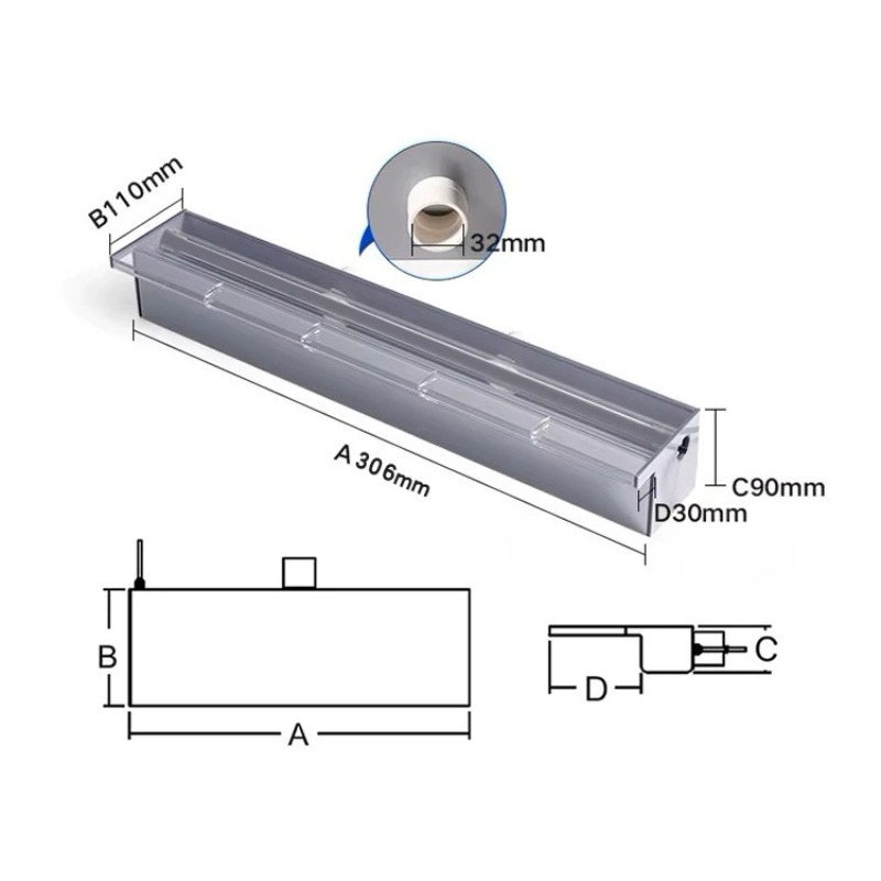 Acryl Sheer Abstieg Wasserfall – Pond Light Submersible Bewertung und Preis