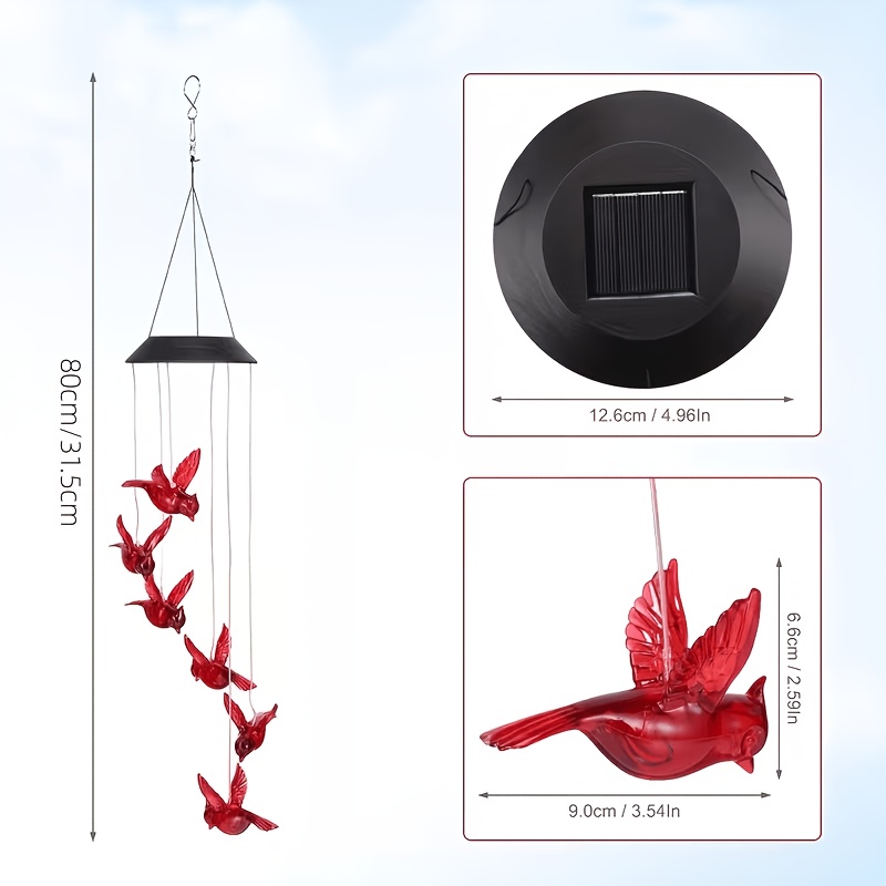 Solarbetriebene Windspiel-Lich – Outdoor Lighting Solar Bewertung und Preis